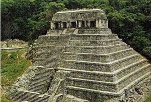 Pirámides escalonadas mayas